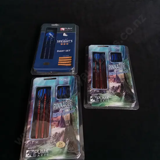 3 BRAND NEW PACKS OF DARTS
