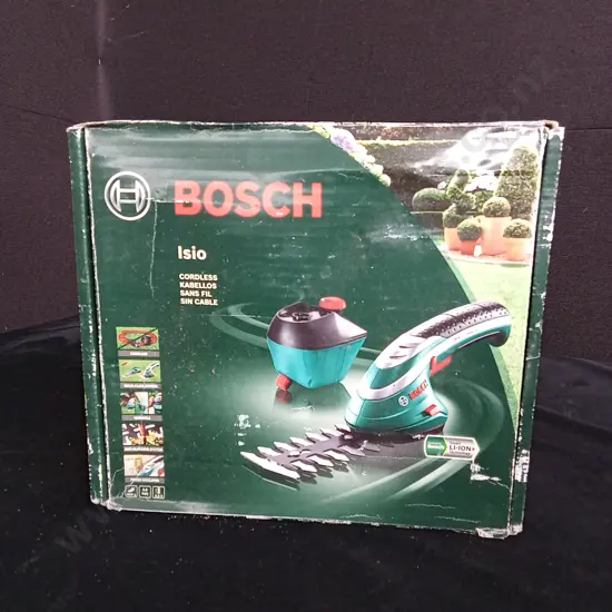 BOSCH ISIO 3.6V CORDLESS SHRUB AND GRASS SHEAR SET