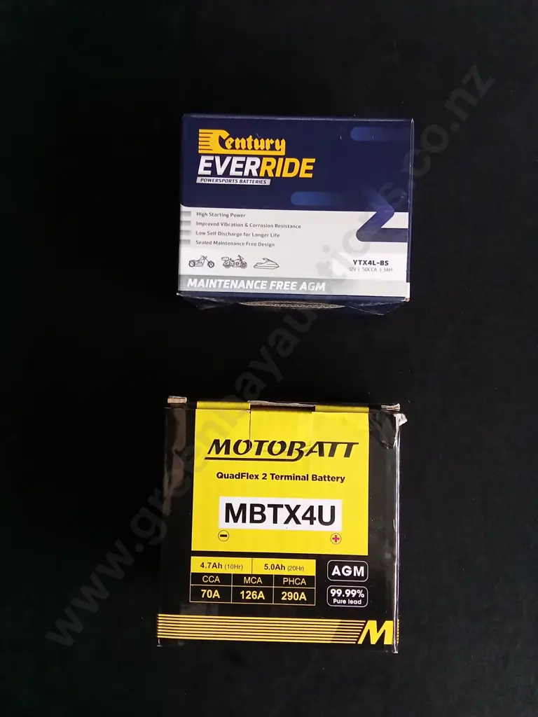 2 PIECES BRAND NEW BATTERIES Image 1++