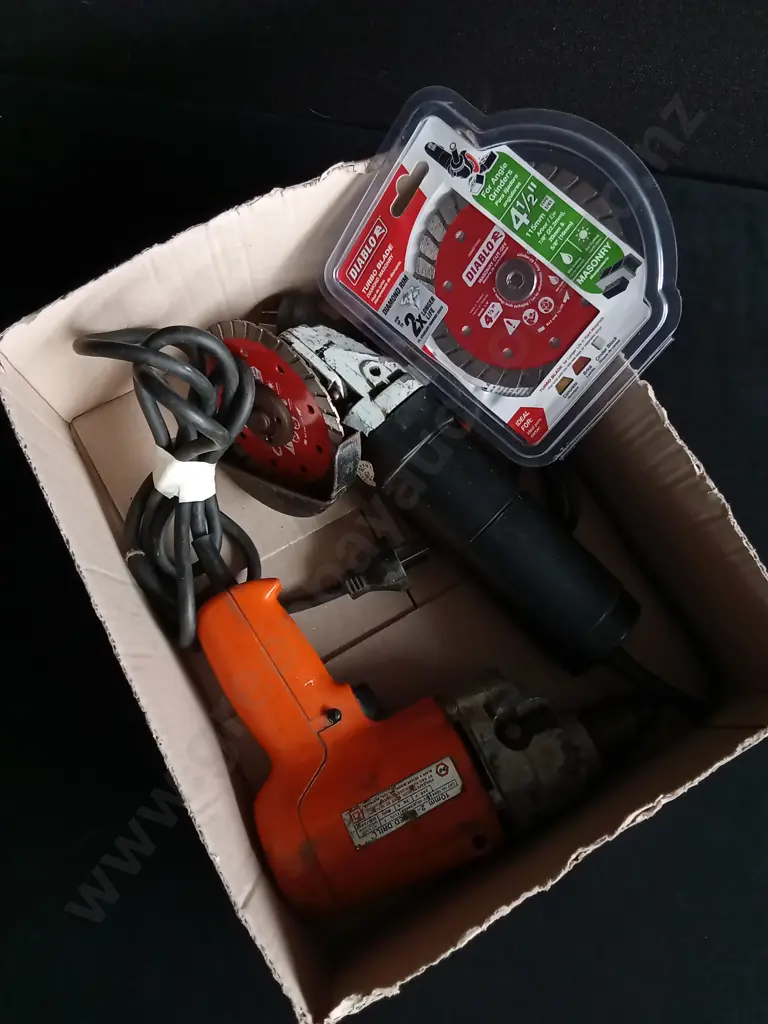 ELECTRIC DRILL AND ANGLE GRINDER Image 1++