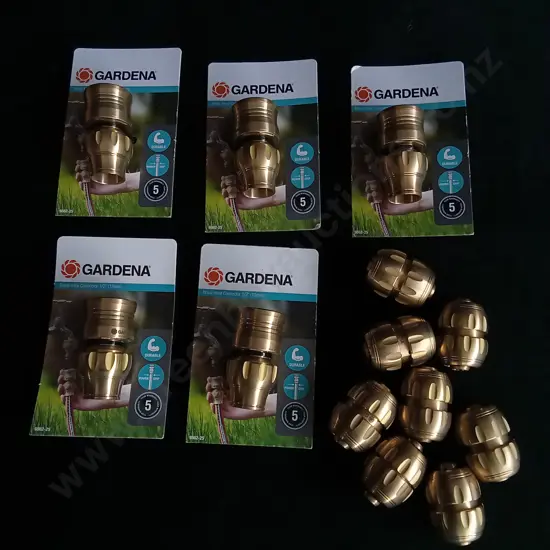 BRAND NEW BRASS HOSE CONNECTORS