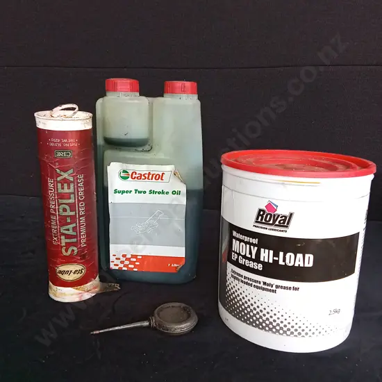 GREASE AND OIL