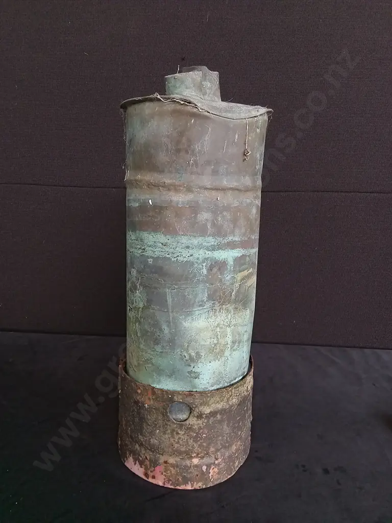VINTAGE COPPER CANISTER Image 1++