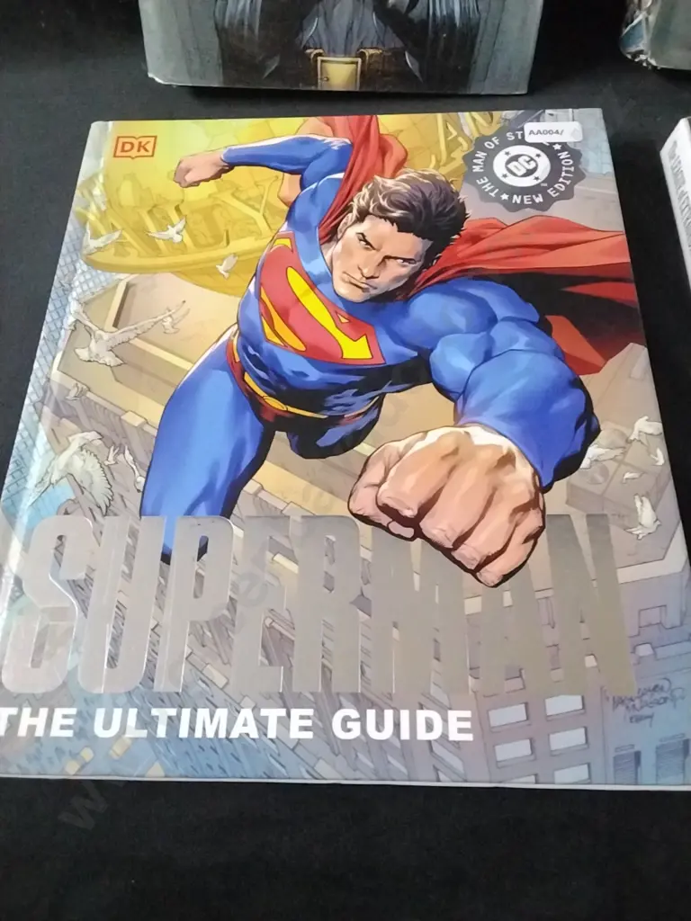 SUPERHERO HARDBACK BOOKS, BATMAN OMNIBUS, DEADPOOL, SUPERMAN ULTIMATE GUIDE AND THE TEMPEST Image 1++