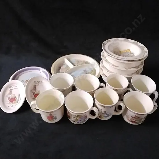 PETER RABBIT BUNNYKINS CHILDRENS DISHWARE
