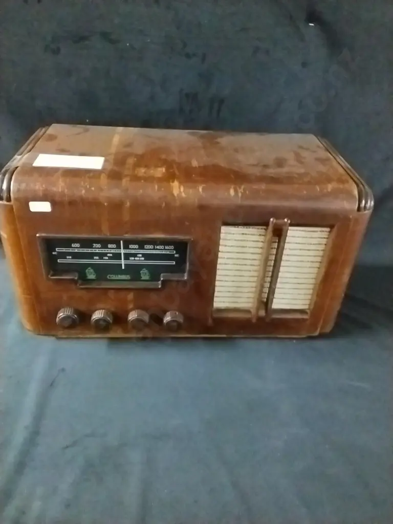 COLUMBUS VALVE RADIO - WORKING Image 1++