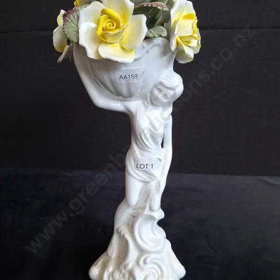 STRATFORD FINE BONE CHINE FIGURINE  30CM HIGH