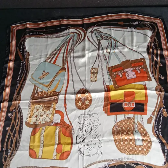 LOUIS VUITTON SILK SCARF