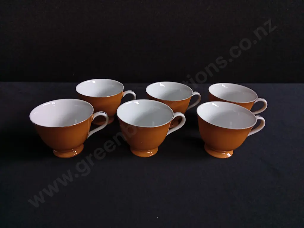 6 PIECES VINTAGE YAMATO FINE CHINA TEA CUPS Image 1++