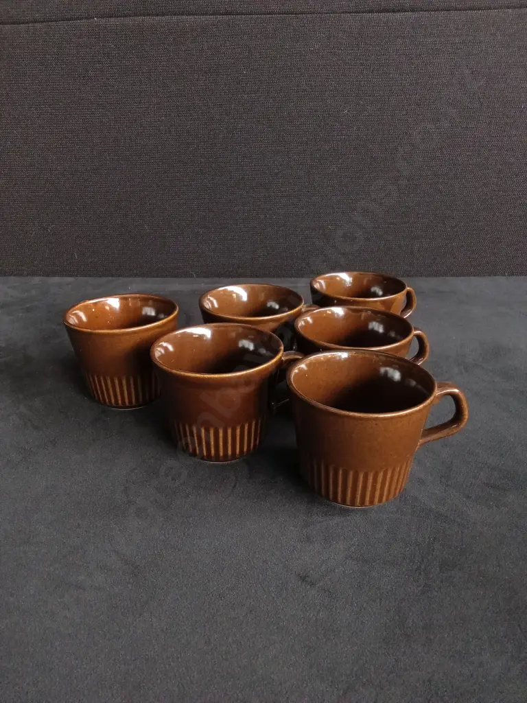 6 PIECES MADE IN NEW ZEALAND CUPS Image 1++