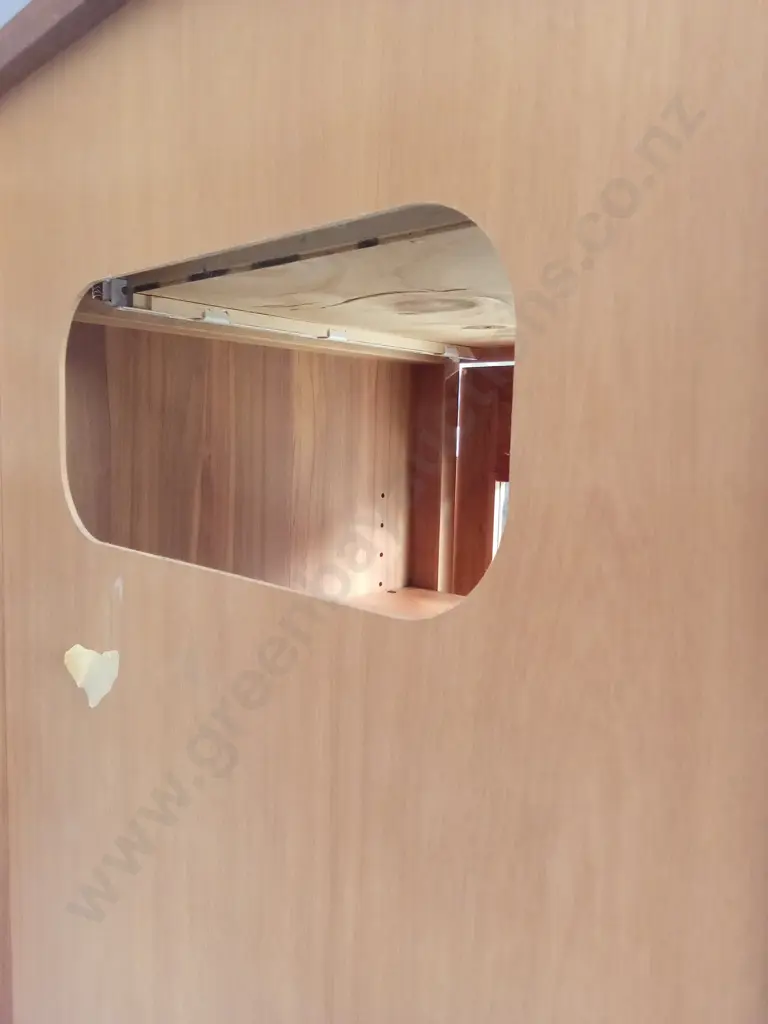 RIMU TV AND HI-FI CABINET WITH GLASS DOOR L62CM D51CM H95CM Image 1++