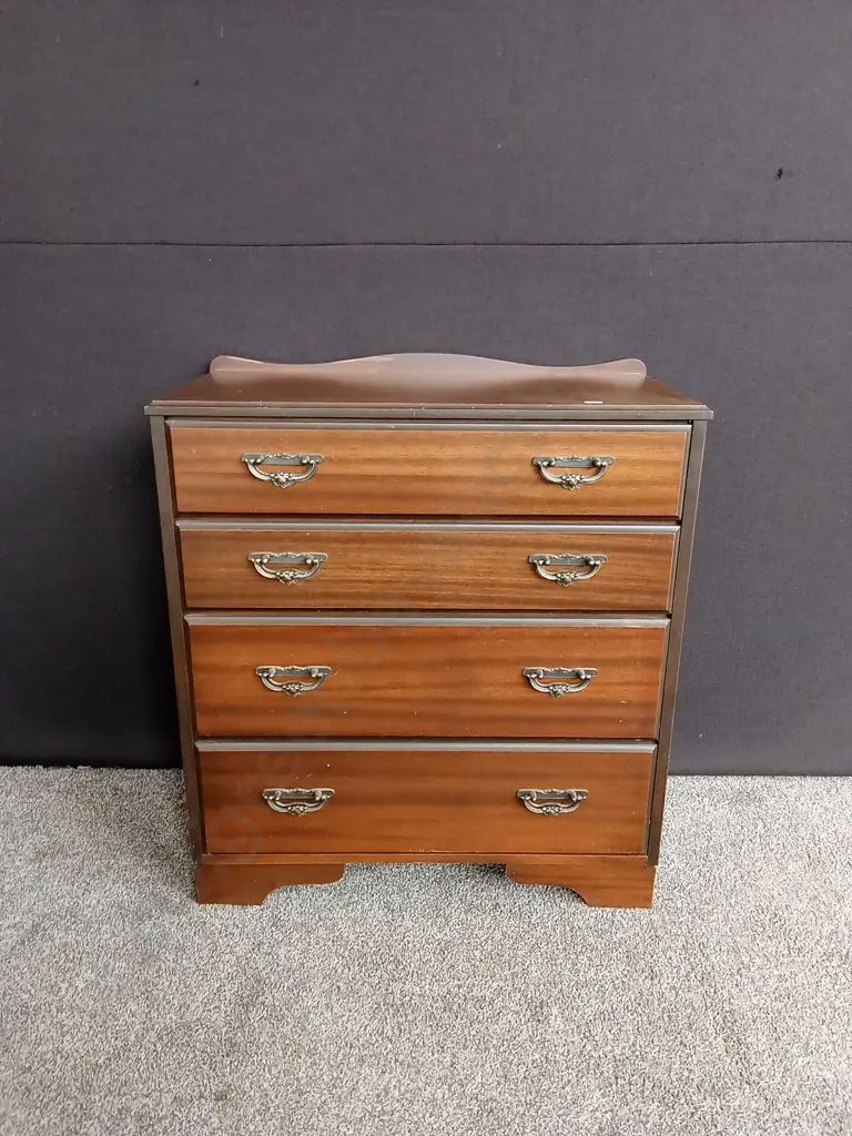 VINTAGE CHEST OF DRAWERS L78CM D40CM H86CM Image 1++
