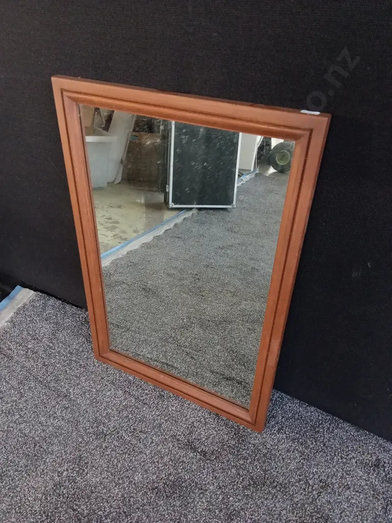 WOODEN FRAMED MIRROR Image 1++