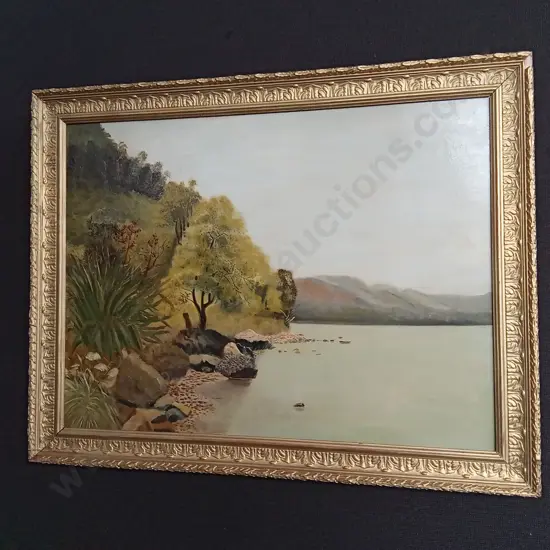 ORIGINAL FRAMED LANDSCAPE OIL PAINTING