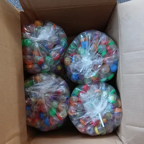 BOX OF STOCK FOR GUMBALL/TOY VENDING MACHINE