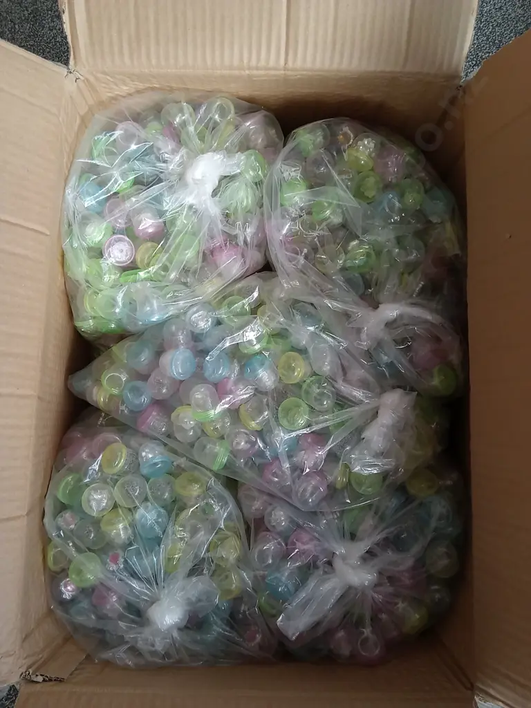 BOX OF STOCK FOR GUMBALL/TOY VENDING MACHINE Image 1++