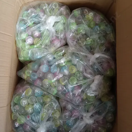 BOX OF STOCK FOR GUMBALL/TOY VENDING MACHINE