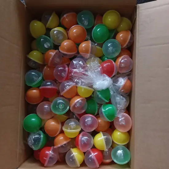 BOX OF STOCK FOR GUMBALL/TOY VENDING MACHINE
