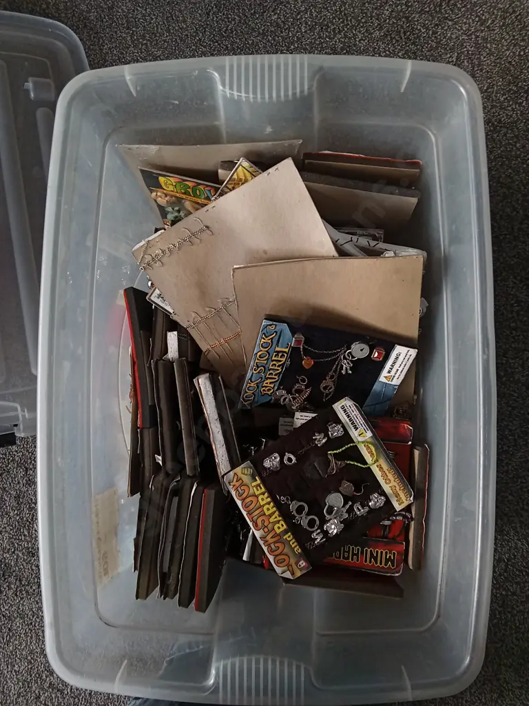 BOX OF STOCK FOR GUMBALL/TOY VENDING MACHINE Image 1++