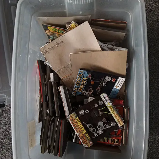 BOX OF STOCK FOR GUMBALL/TOY VENDING MACHINE