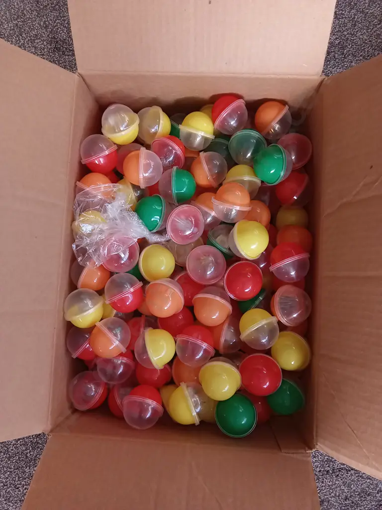 BOX OF STOCK FOR GUMBALL/TOY VENDING MACHINE Image 1++