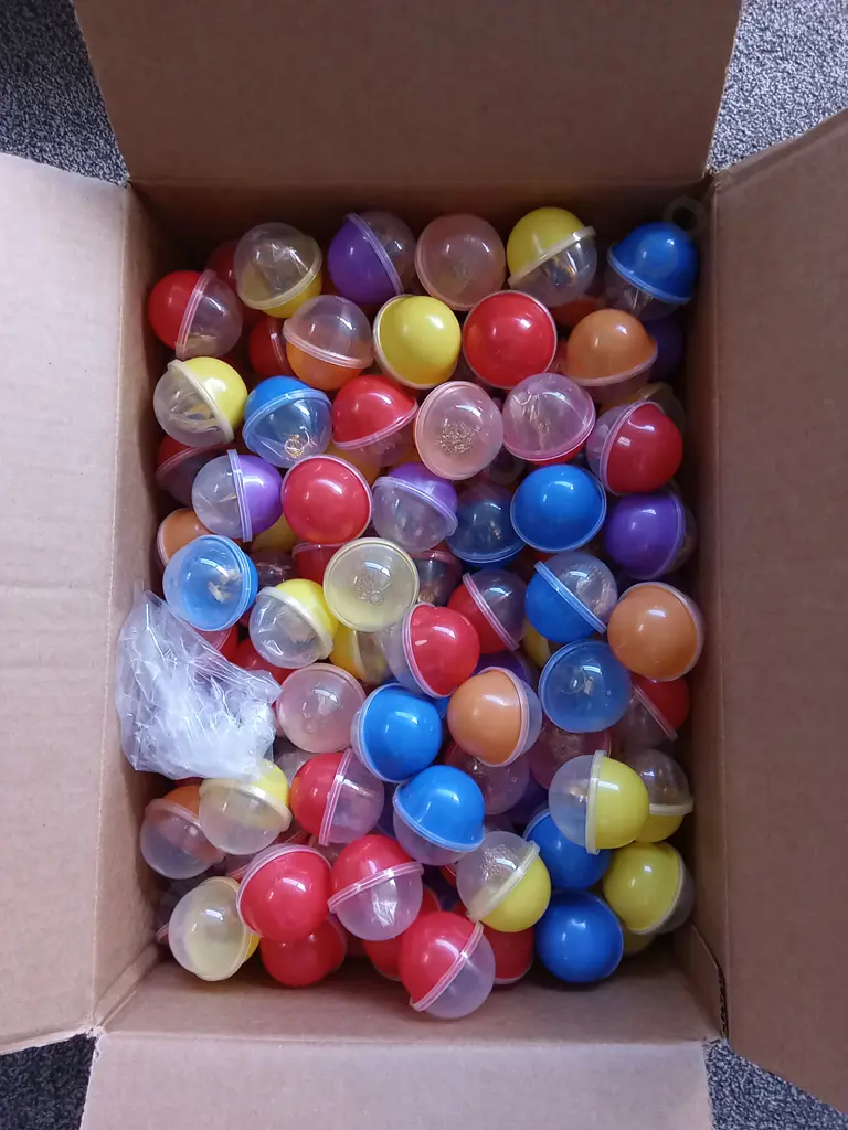 BOX OF STOCK FOR GUMBALL/TOY VENDING MACHINE Image 1++