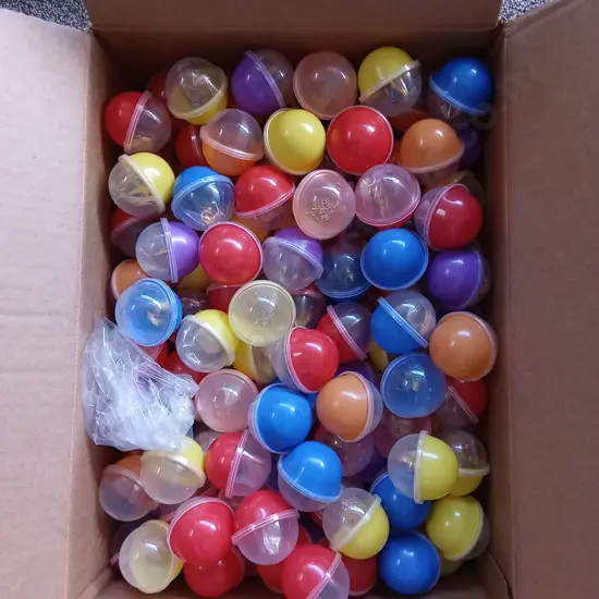 BOX OF STOCK FOR GUMBALL/TOY VENDING MACHINE