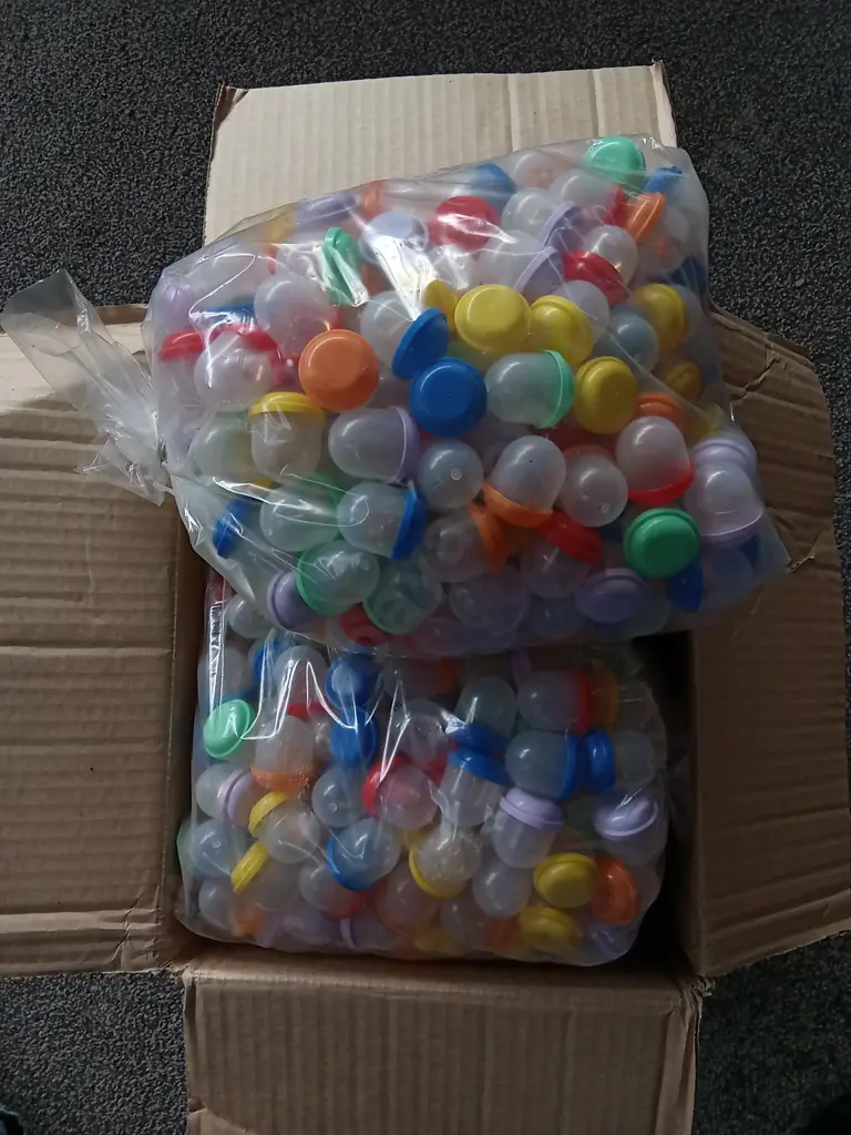 BOX OF STOCK FOR GUMBALL/TOY VENDING MACHINE Image 1++