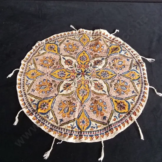 HAND BLOCK PRINTED PERSISN ISFAHAN COTTON PLACEMAT
