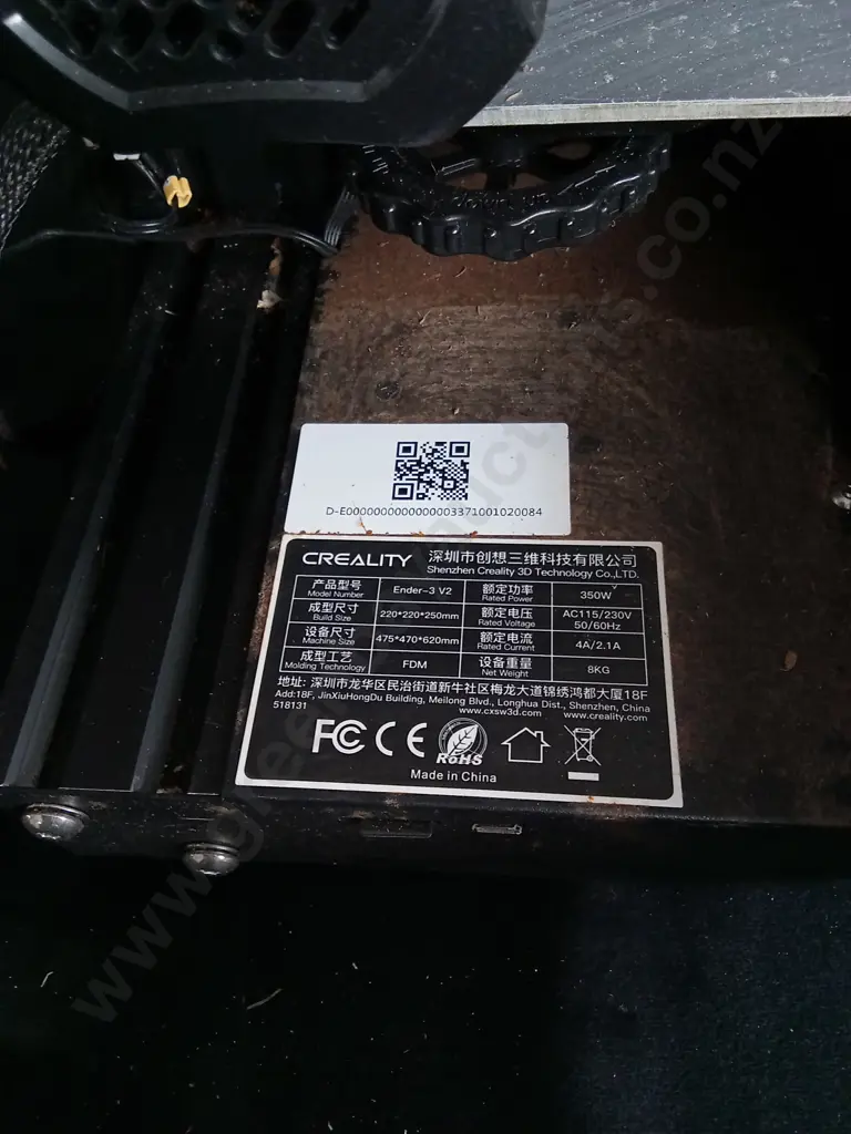 CREALITY 3D PRINTER AND GLASS PLATE Image 1++