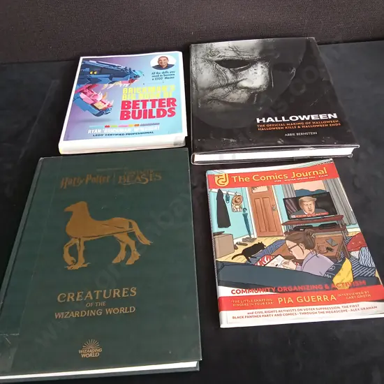 4 ASSORTED BOOKS