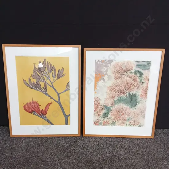 2 FRAMED ARTWORKS