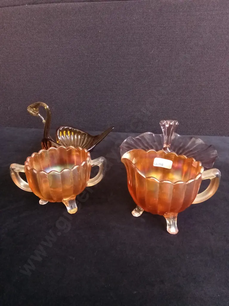 4 PIECES DECORATIVE GLASS MIX Image 1++