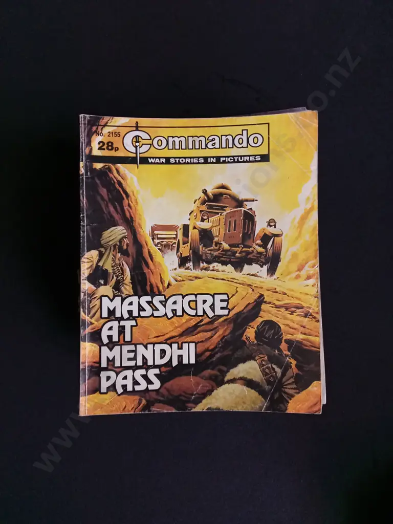 15 PIECES MIX OF VINTAGE COMMANDO WAR COMICS Image 1++