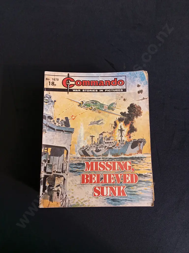 15 PIECES MIX OF VINTAGE COMMANDO WAR COMICS Image 1++