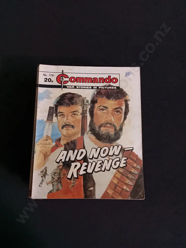 15 PIECES MIX OF VINTAGE COMMANDO WAR COMICS Image 1++