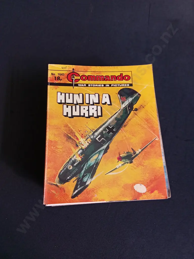 15 PIECES MIX OF VINTAGE COMMANDO WAR COMICS Image 1++