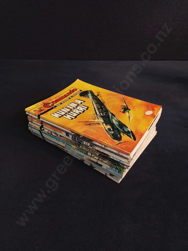 15 PIECES MIX OF VINTAGE COMMANDO WAR COMICS Image 1++