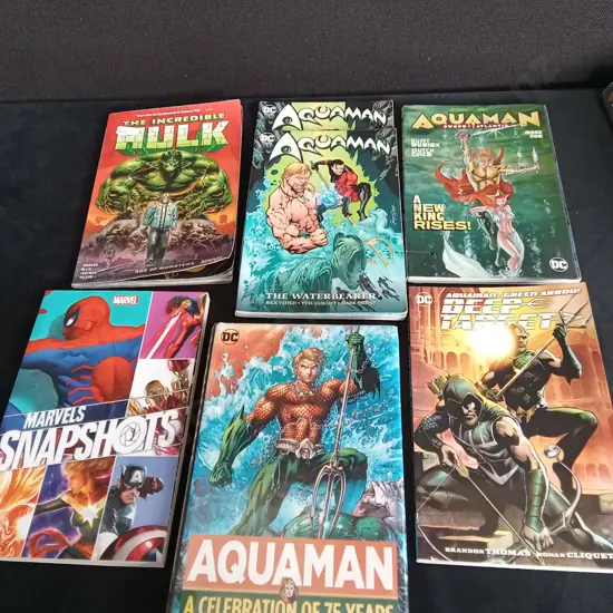7 COMIC BOOKS