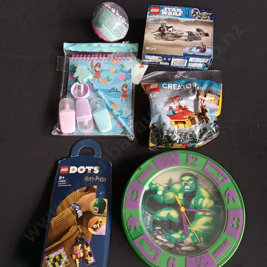 6 PIECES BRAND NEW TOYS