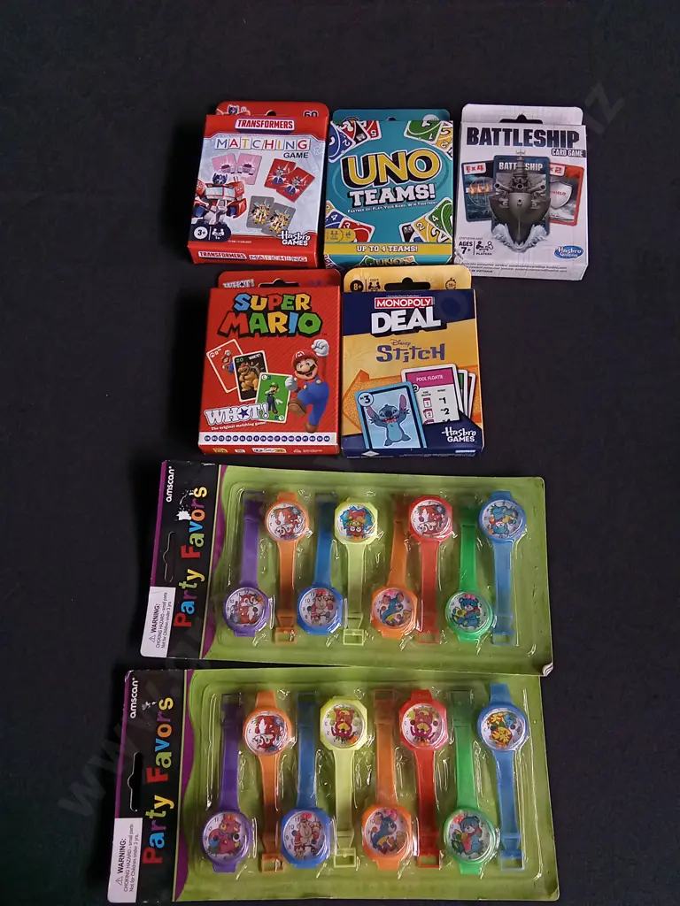 7 PIECES BRAND NEW CARD GAMES AND TOYS Image 1++