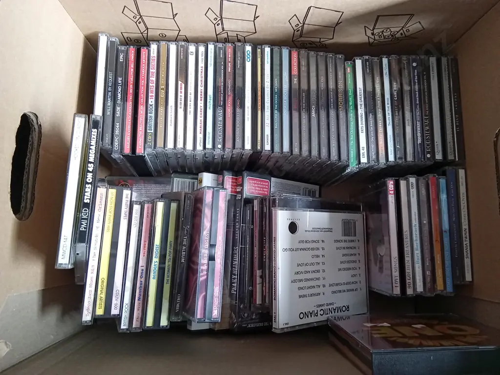 BOX OF CDS Image 1++