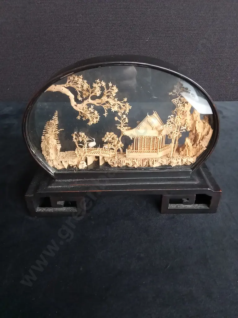 VINTAGE CHINESE CORK CARVING DIAGRAMS Image 1++
