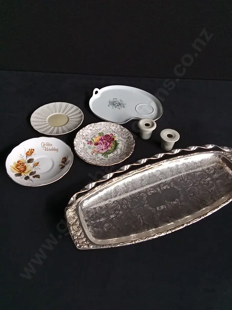 VINTAGE MIX OF PLATES Image 1++