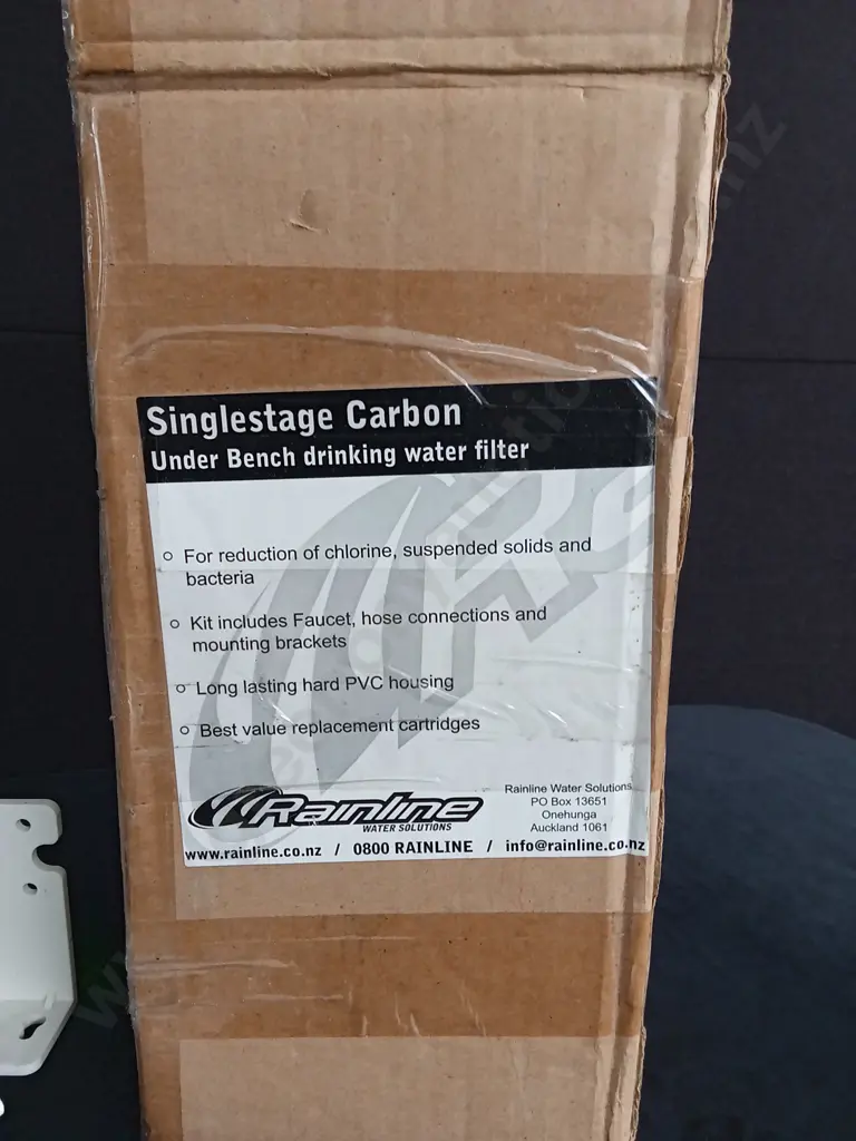 SINGLE STAGE CARBON UNDER BENCH DRINKING WATER FILTER Image 1++