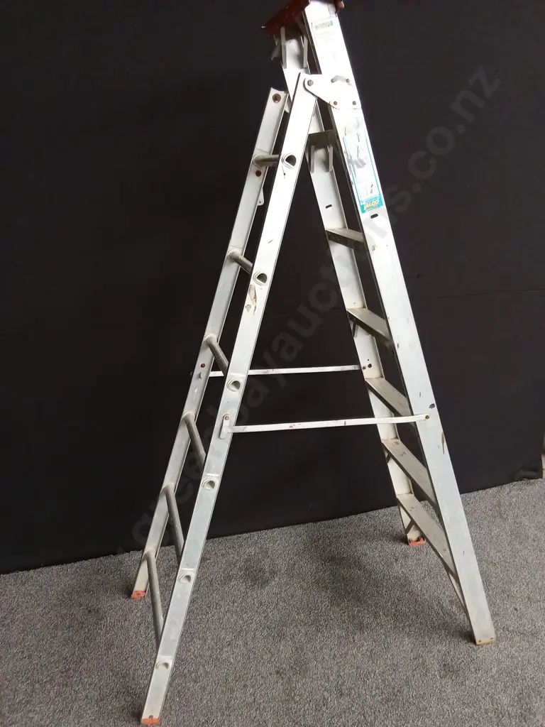 ALCO HOMEMASTER COMBINATION STEP EXTENSION LADDER 2.13M-3.89M Image 1++