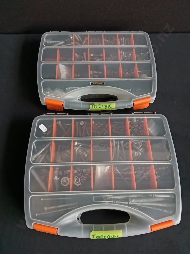 2 CASES FULL OF HARDWARE Image 1++