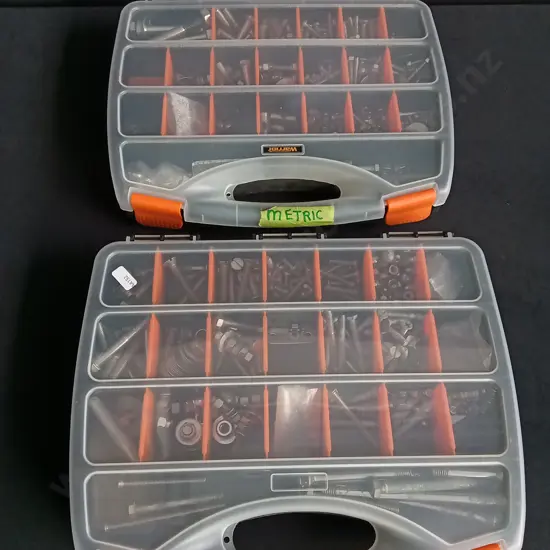2 CASES FULL OF HARDWARE