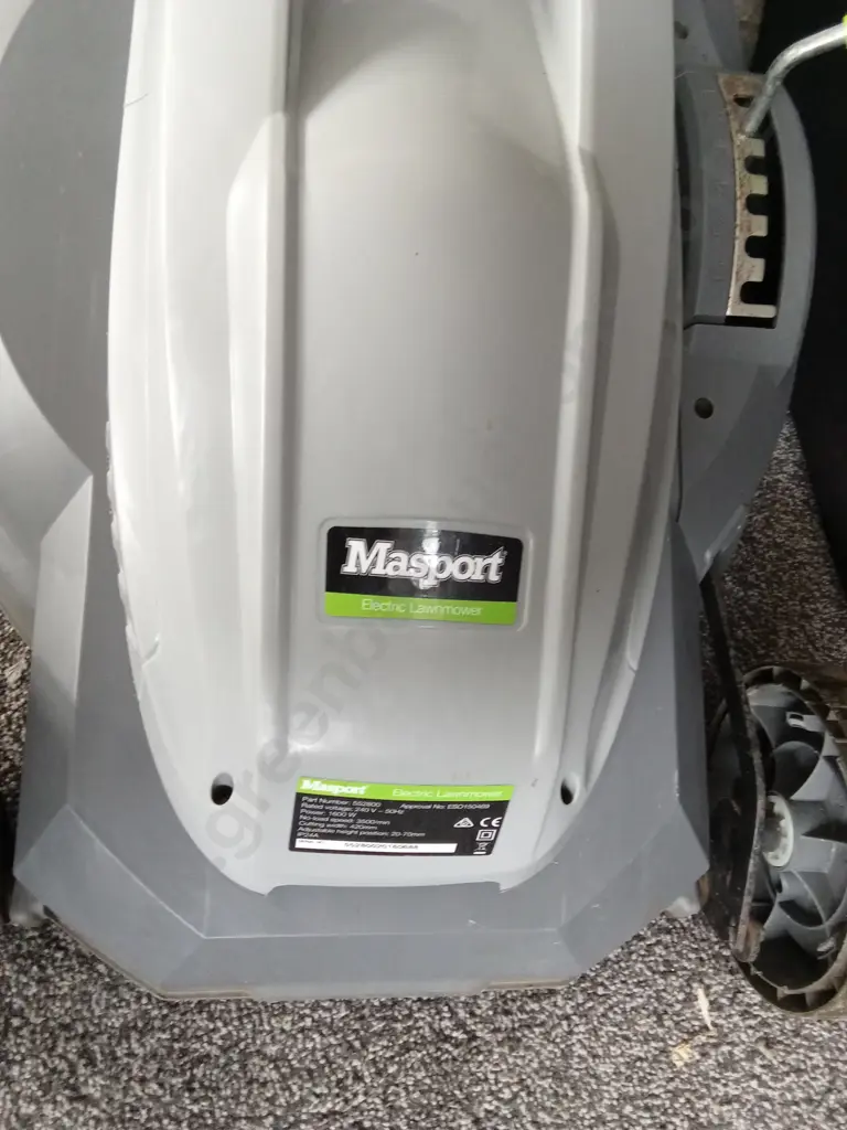 MASPORT ELECTRIC LAWN MOWER TESTED WORKING Image 1++