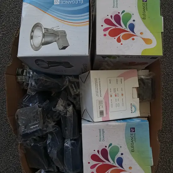 MISCELLANEOUS BOX OF BRAND NEW LIGHTING